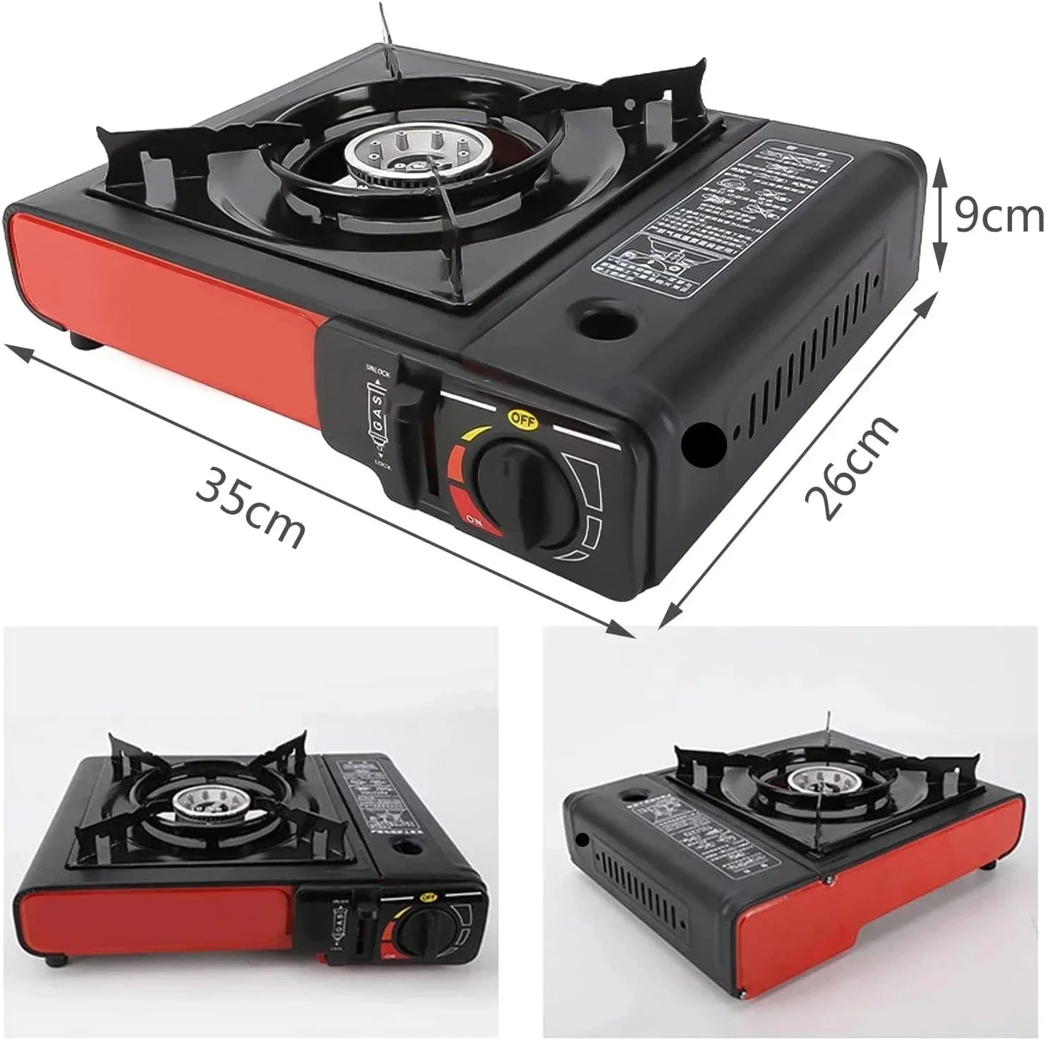 Santira Portable Gas Burner OC-G002 - Tashqila Santira Portable Gas Burner OC-G002 - Tashqila